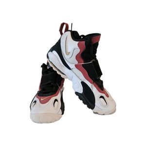Nike Air Max Sped Turf 49ers Sneakers Men's Size 8.5 Red, White, Black, And Gold